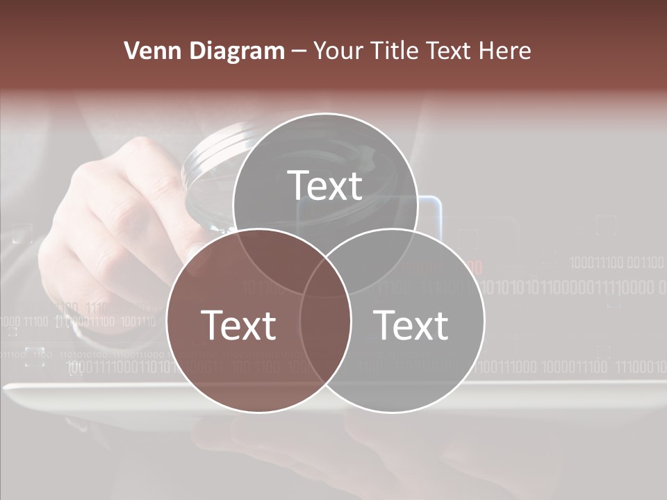 Find Computer Pad PowerPoint Template