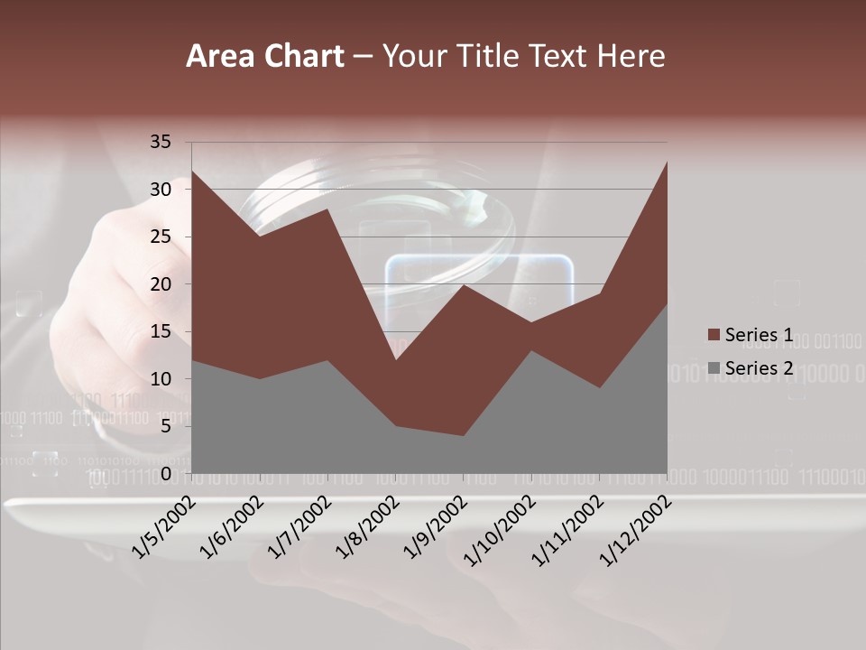 Find Computer Pad PowerPoint Template