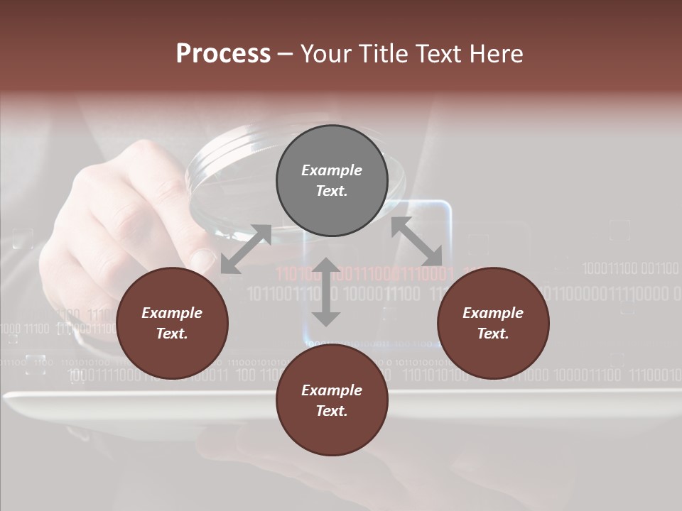 Find Computer Pad PowerPoint Template