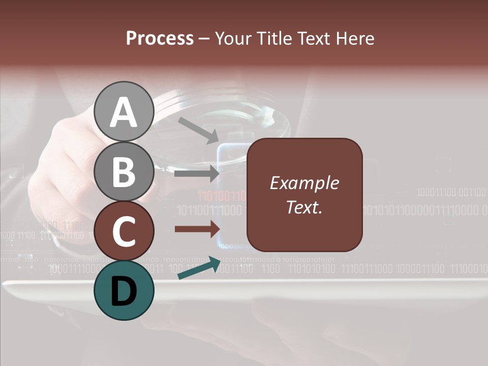 Find Computer Pad PowerPoint Template