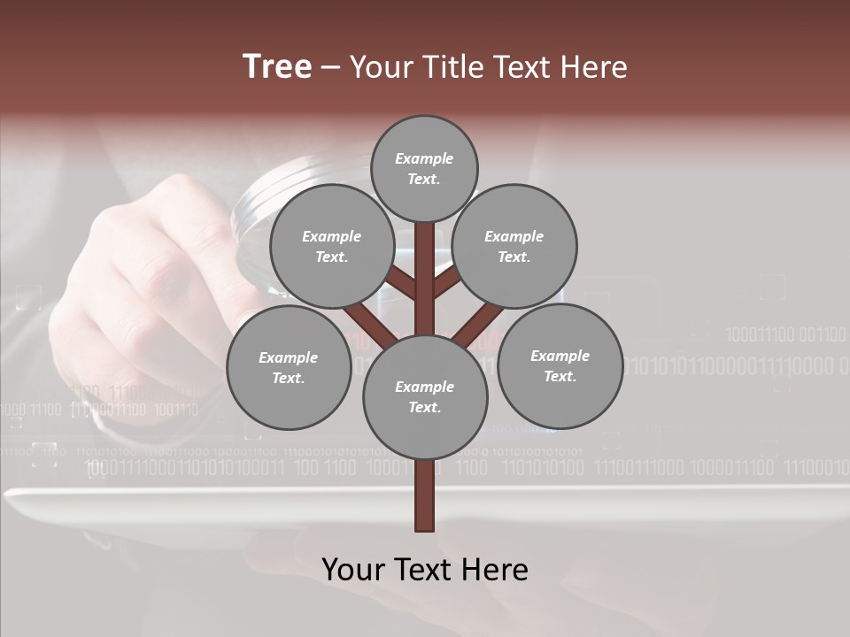 Find Computer Pad PowerPoint Template