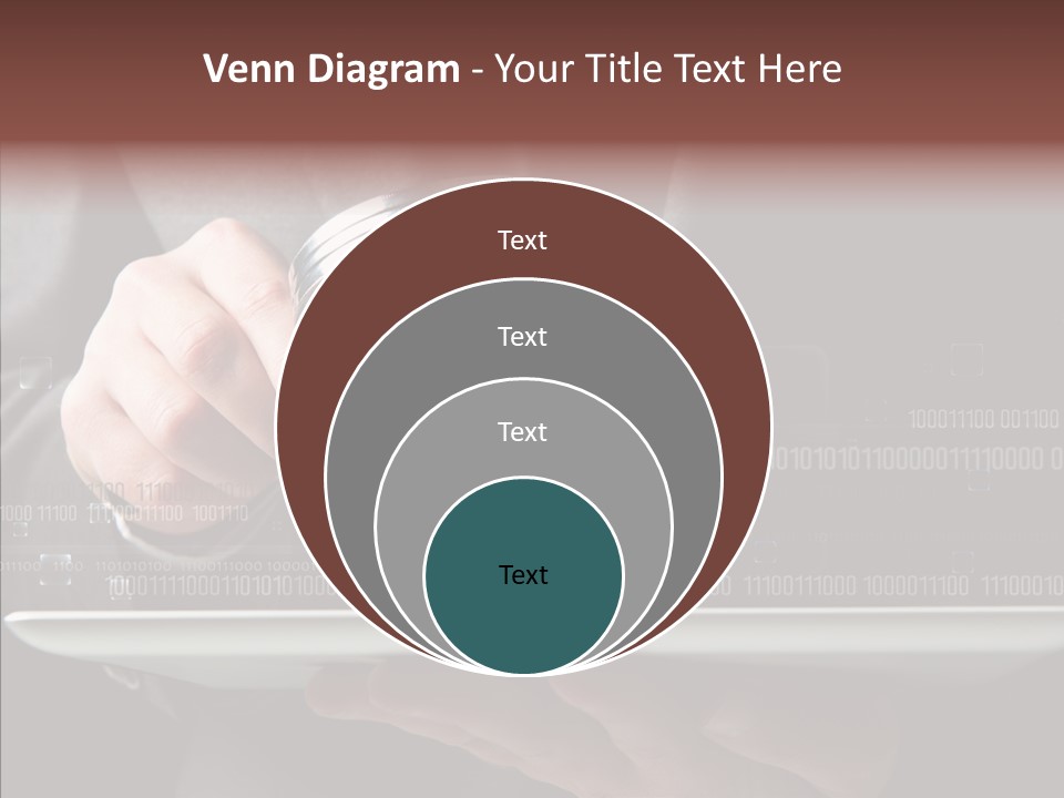 Find Computer Pad PowerPoint Template