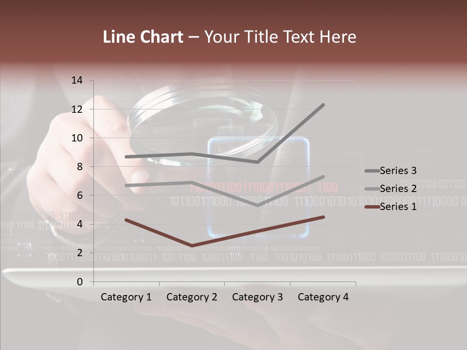 Find Computer Pad PowerPoint Template