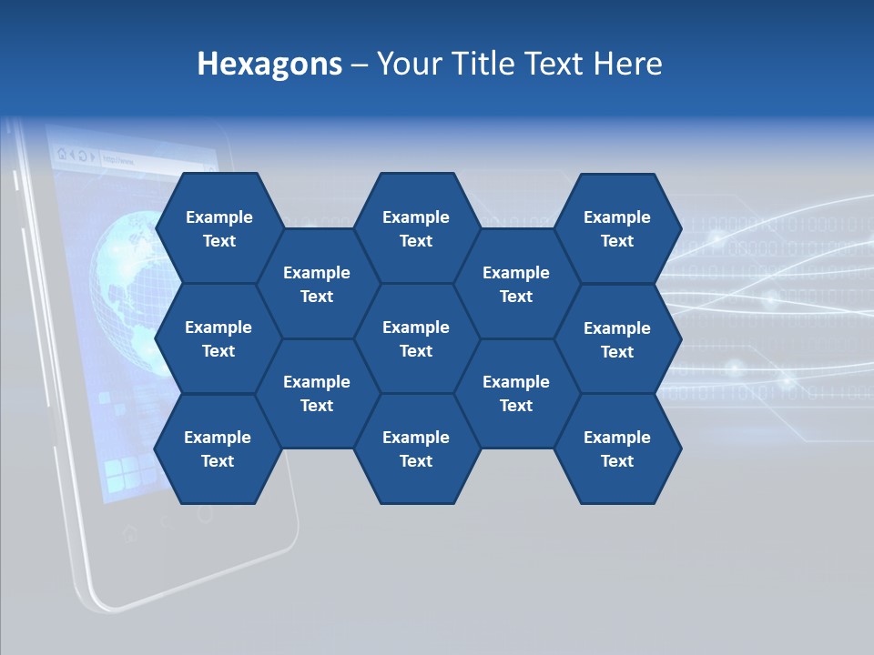 Application Computer Touchscreen PowerPoint Template