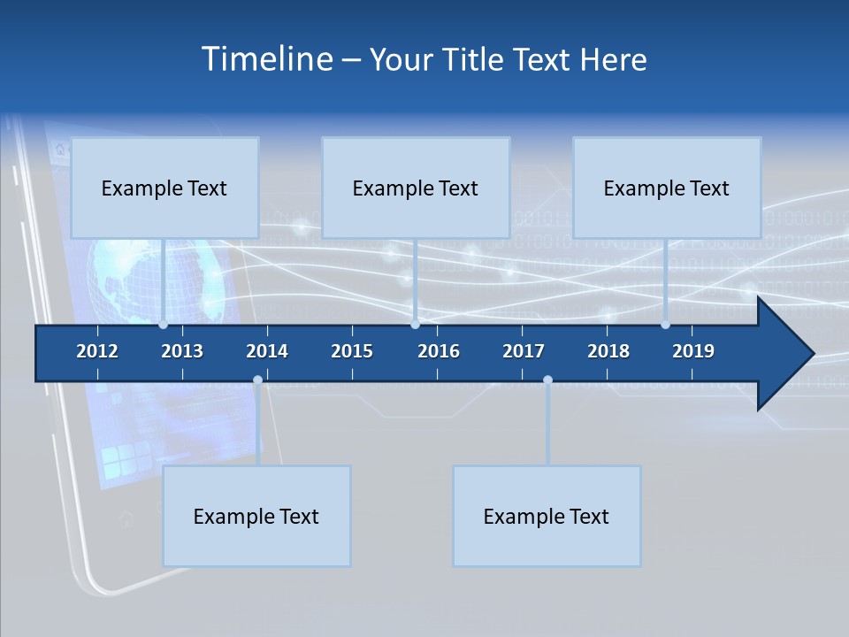 Application Computer Touchscreen PowerPoint Template