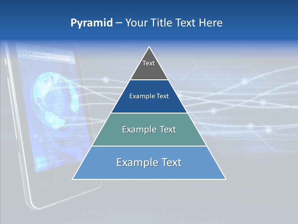 Application Computer Touchscreen PowerPoint Template