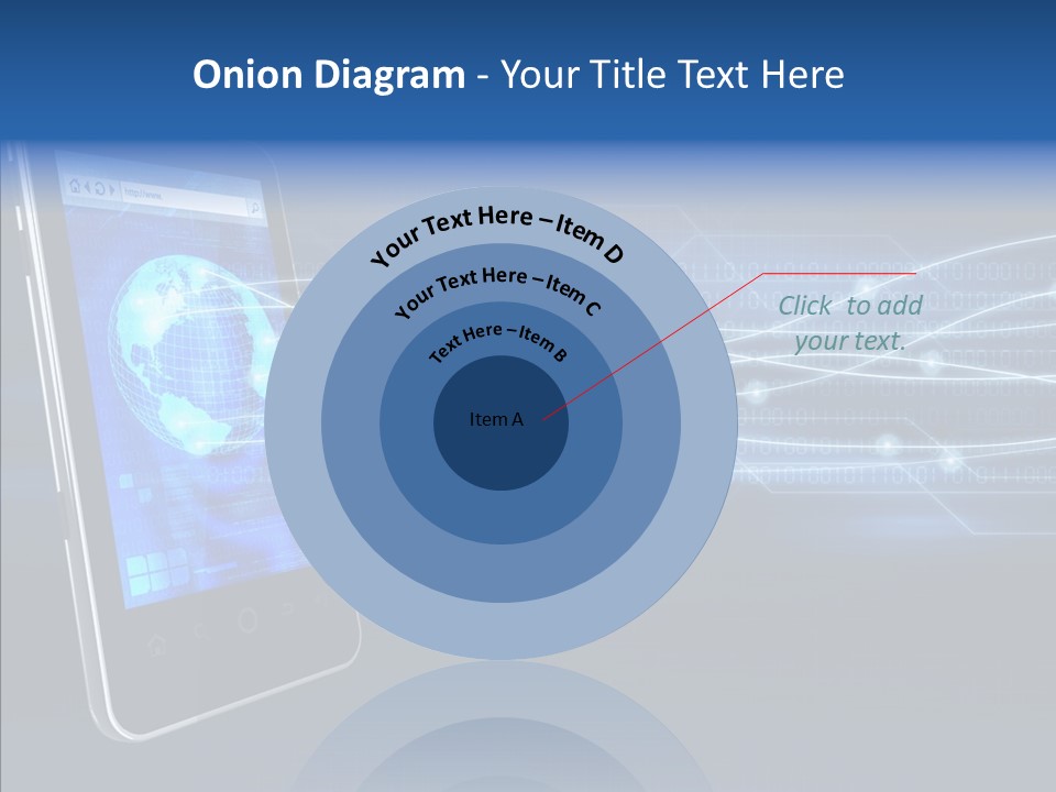 Application Computer Touchscreen PowerPoint Template