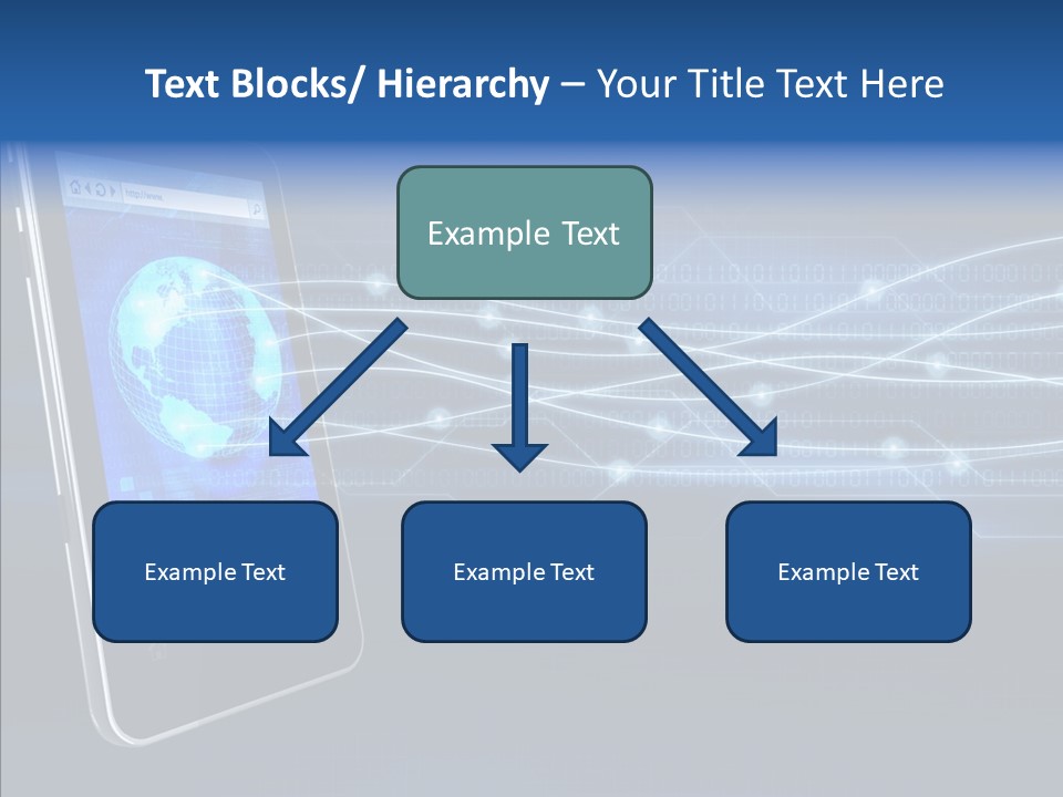 Application Computer Touchscreen PowerPoint Template