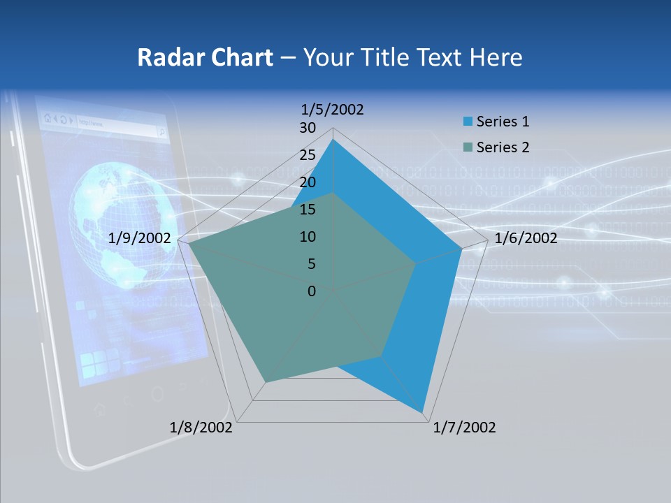 Application Computer Touchscreen PowerPoint Template