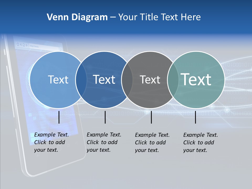 Application Computer Touchscreen PowerPoint Template