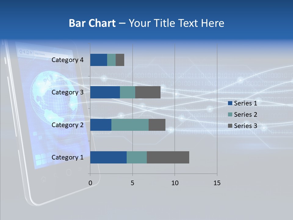 Application Computer Touchscreen PowerPoint Template