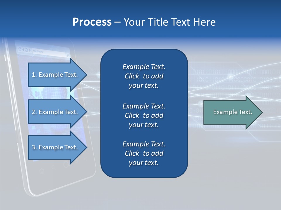 Application Computer Touchscreen PowerPoint Template