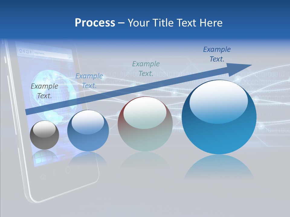 Application Computer Touchscreen PowerPoint Template