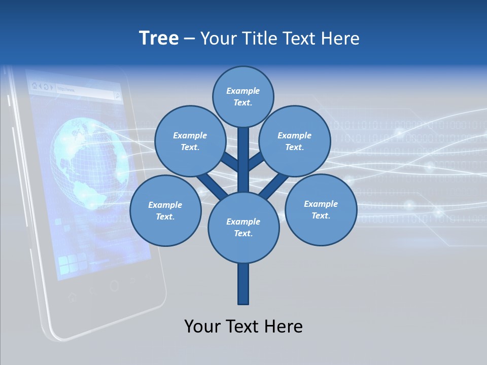 Application Computer Touchscreen PowerPoint Template