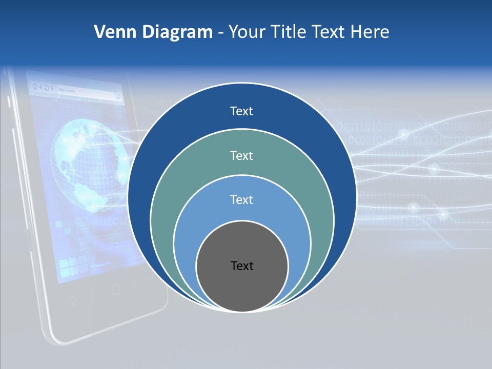 Application Computer Touchscreen PowerPoint Template