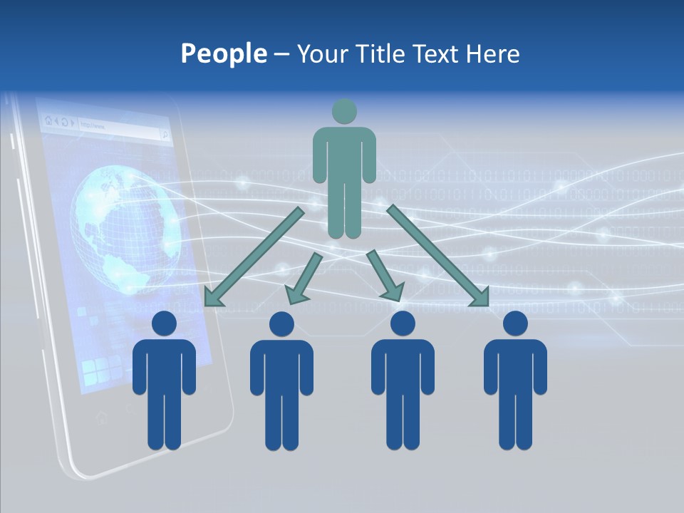 Application Computer Touchscreen PowerPoint Template