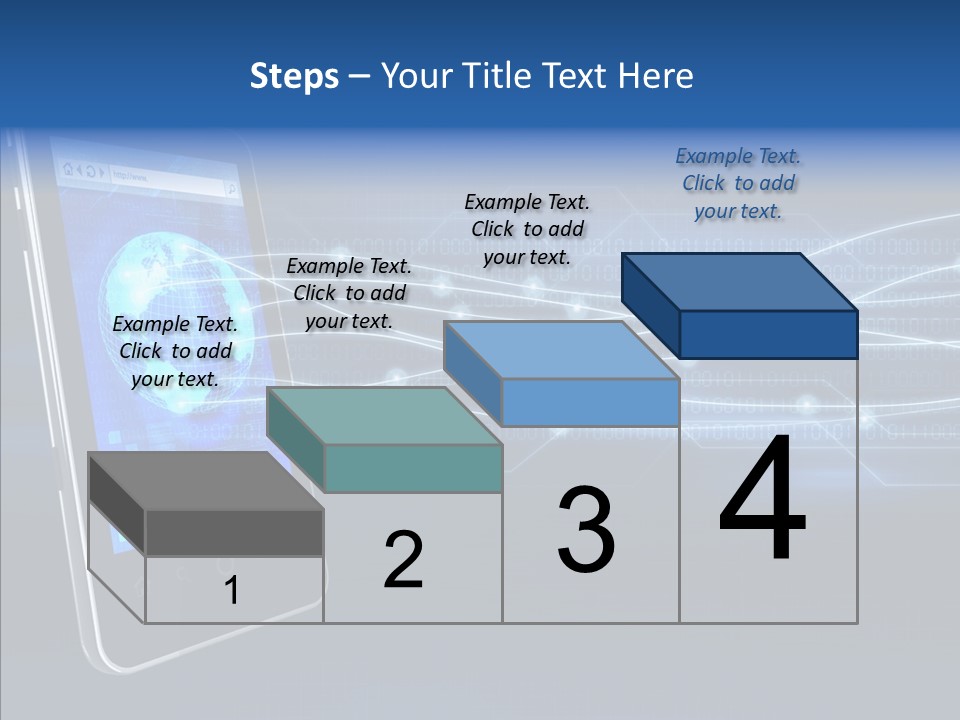 Application Computer Touchscreen PowerPoint Template