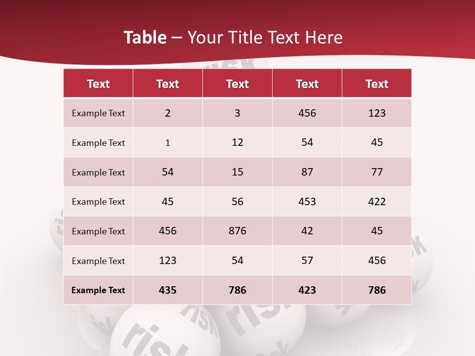 Return Versus Cons PowerPoint Template