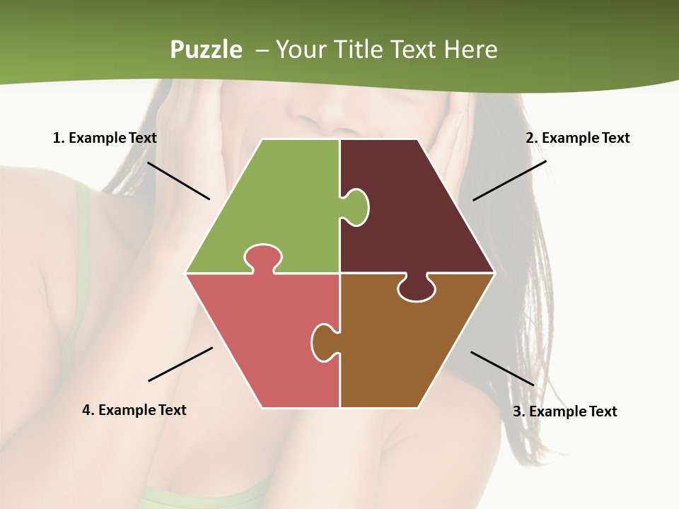 Casual Amazed Shock PowerPoint Template