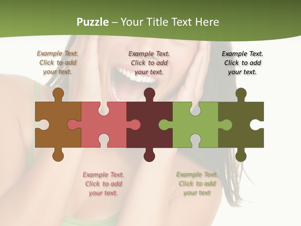 Casual Amazed Shock PowerPoint Template