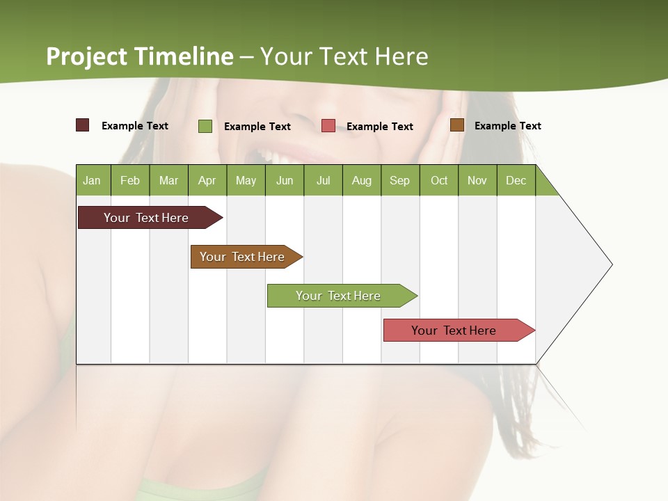 Casual Amazed Shock PowerPoint Template