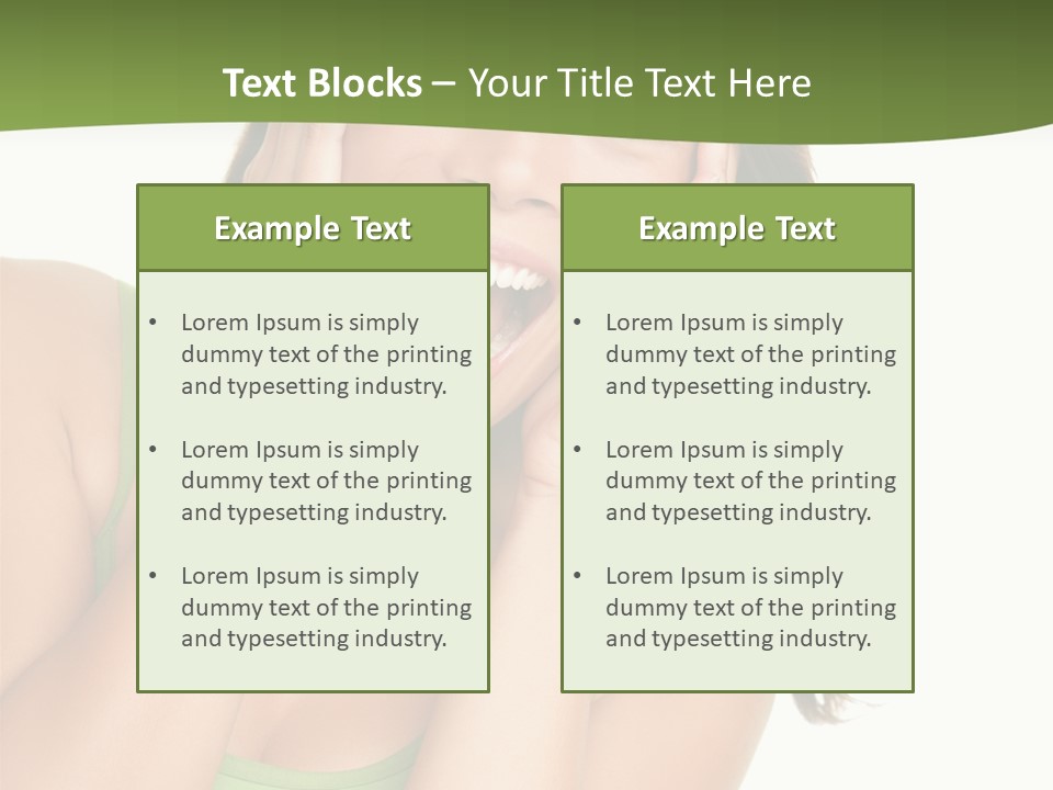 Casual Amazed Shock PowerPoint Template