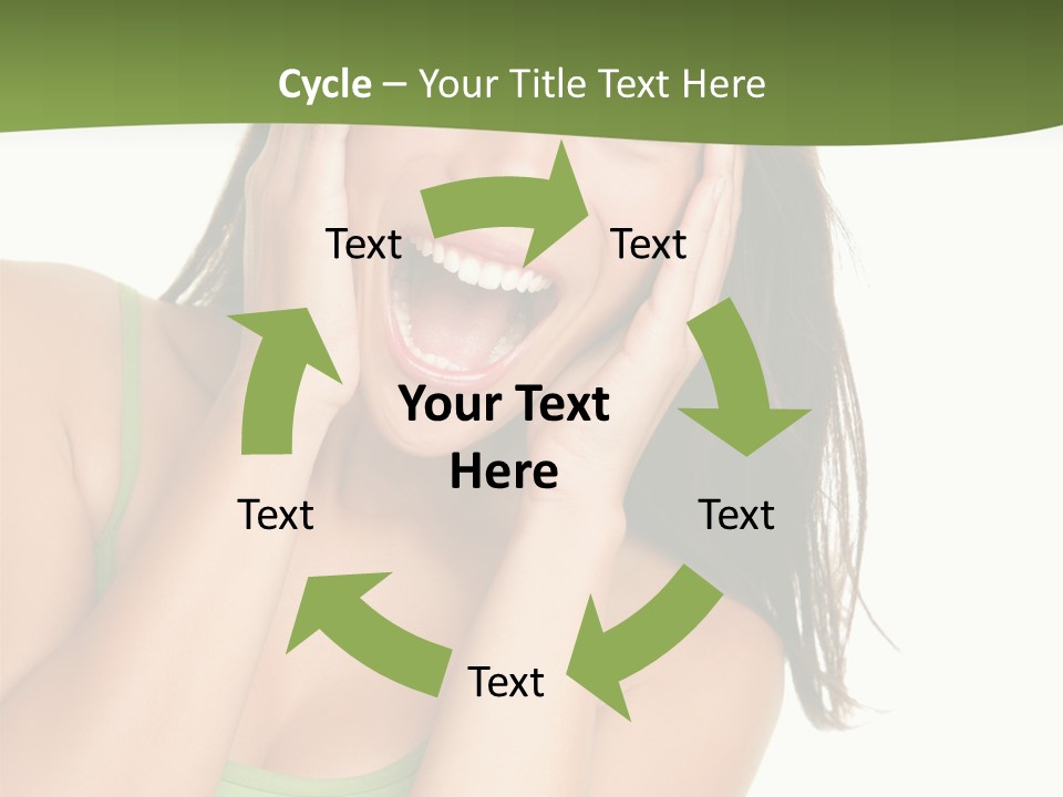 Casual Amazed Shock PowerPoint Template