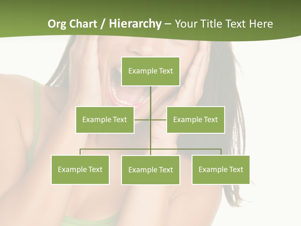 Casual Amazed Shock PowerPoint Template