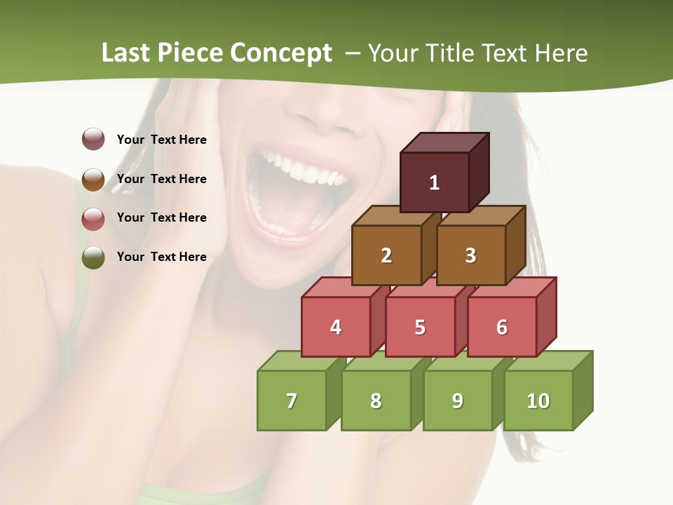 Casual Amazed Shock PowerPoint Template