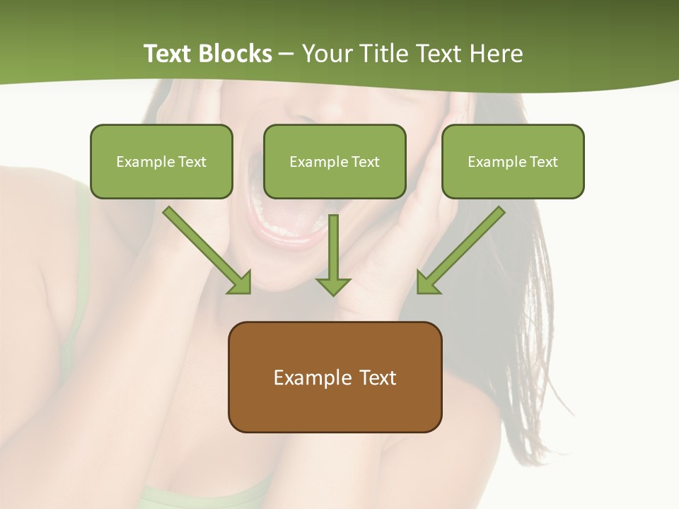 Casual Amazed Shock PowerPoint Template