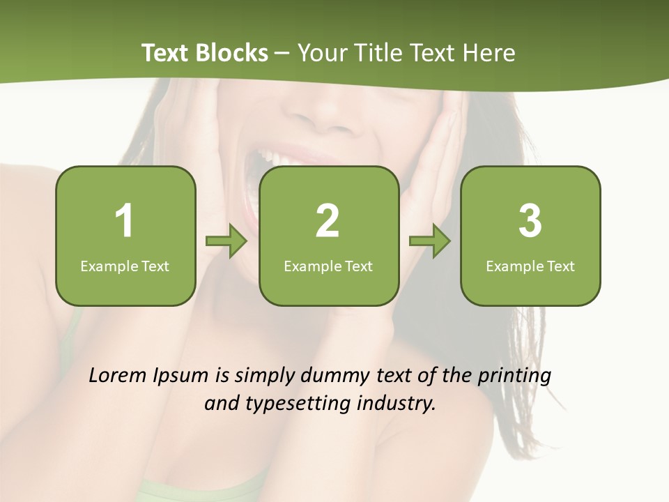 Casual Amazed Shock PowerPoint Template