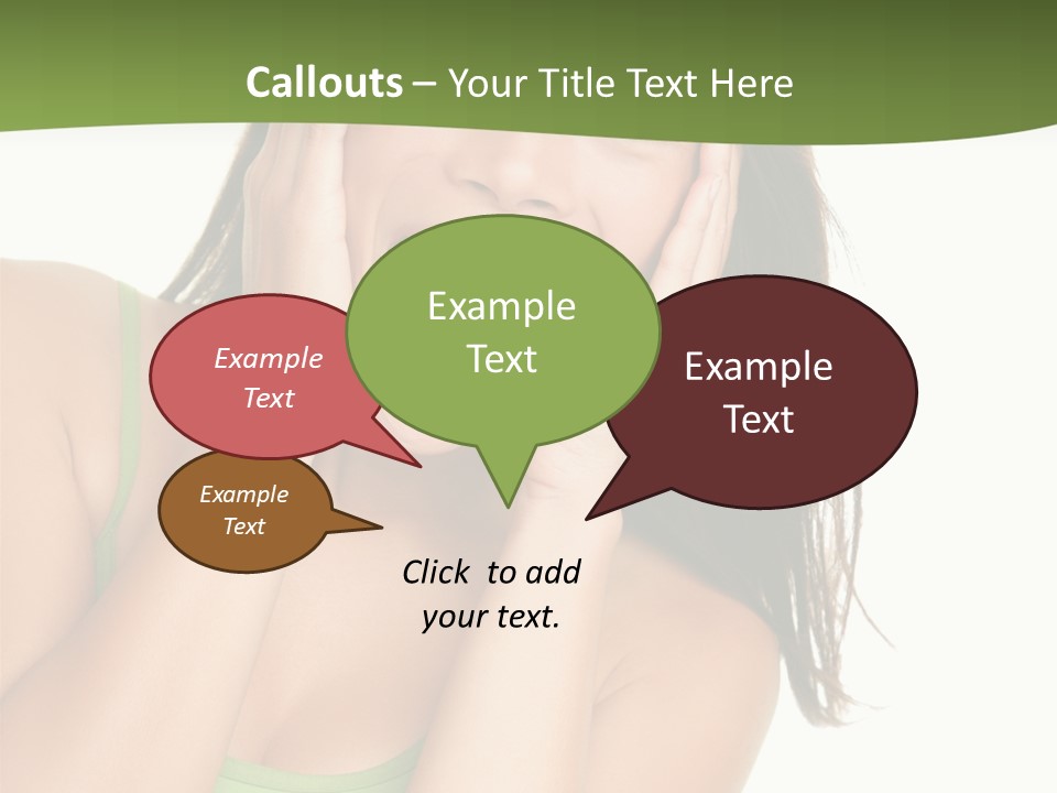 Casual Amazed Shock PowerPoint Template