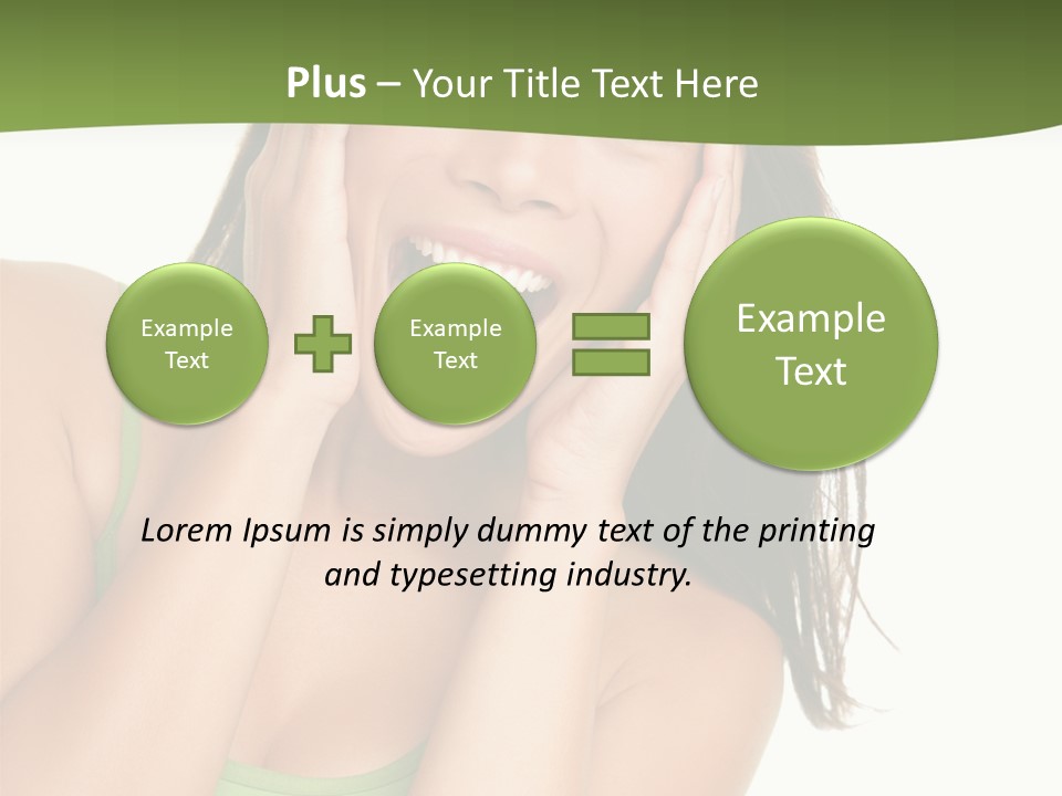 Casual Amazed Shock PowerPoint Template