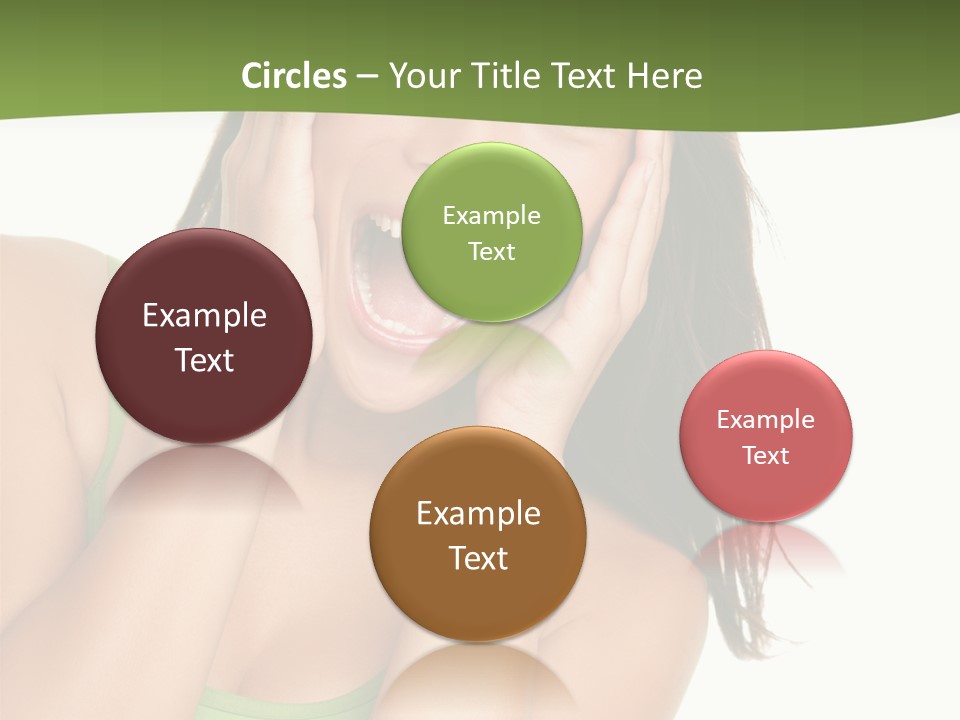 Casual Amazed Shock PowerPoint Template