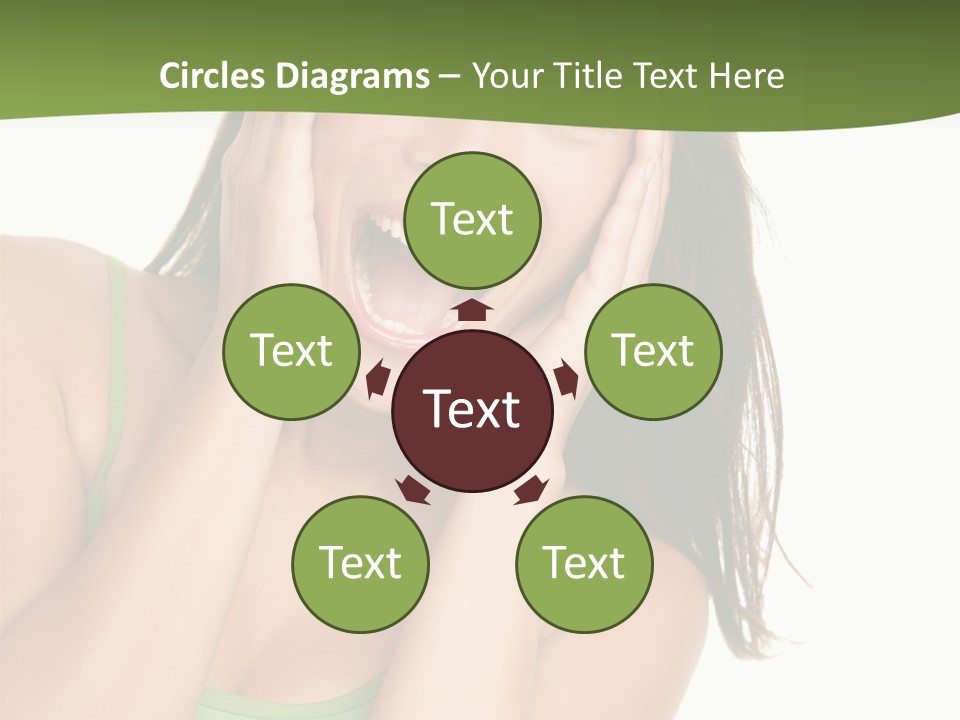 Casual Amazed Shock PowerPoint Template