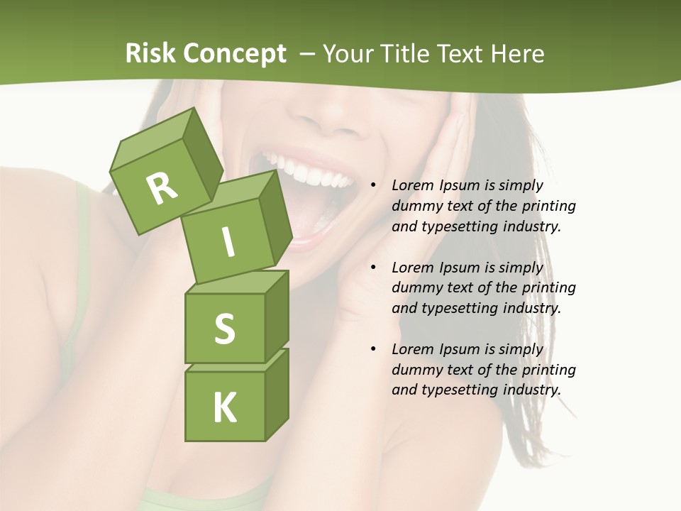 Casual Amazed Shock PowerPoint Template