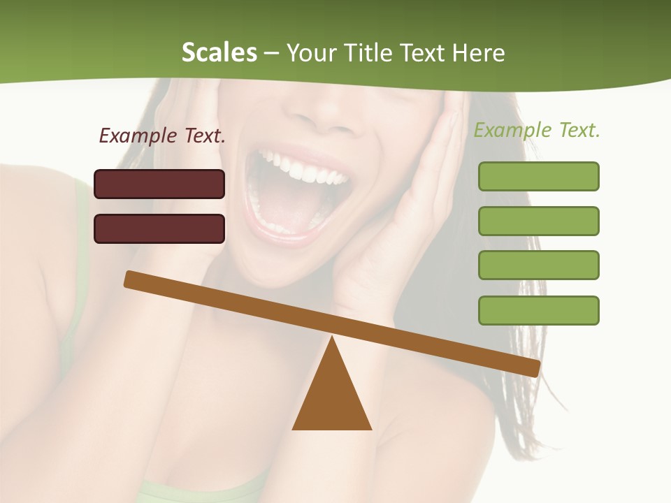 Casual Amazed Shock PowerPoint Template