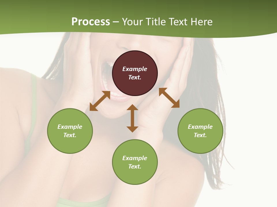 Casual Amazed Shock PowerPoint Template