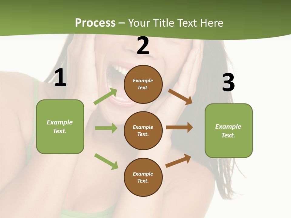 Casual Amazed Shock PowerPoint Template