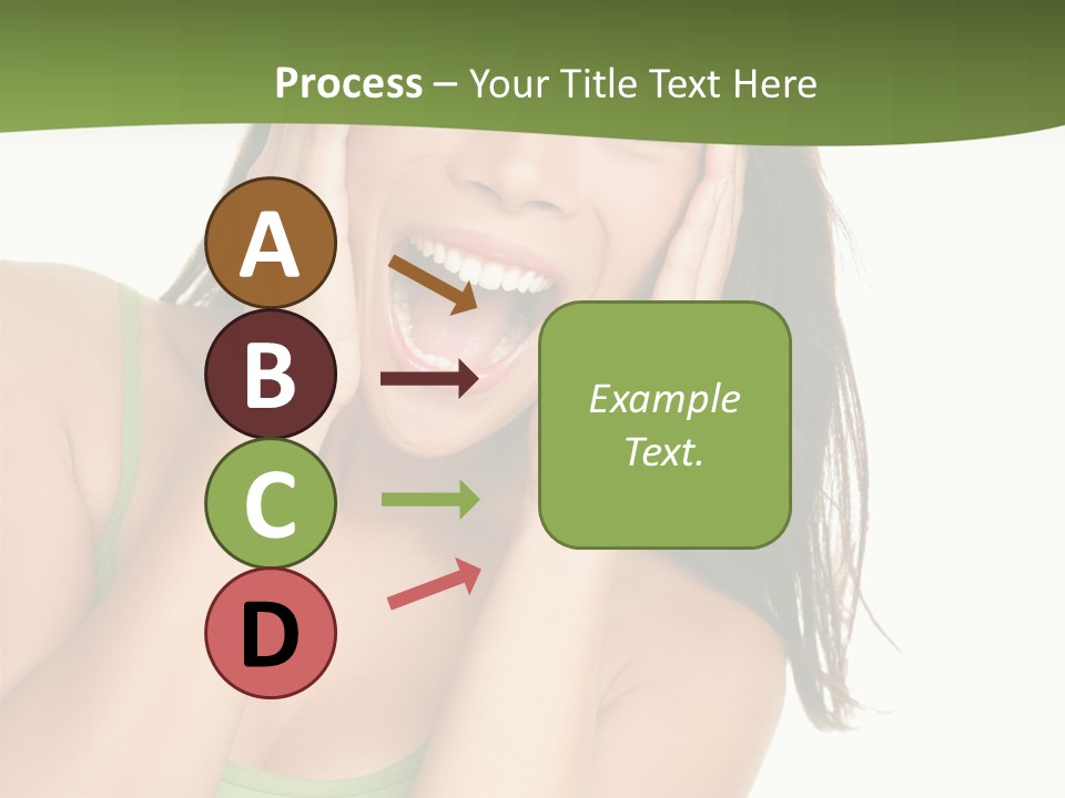 Casual Amazed Shock PowerPoint Template