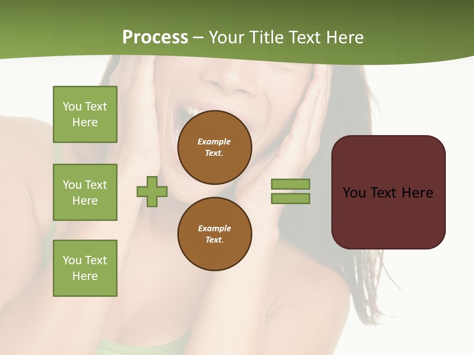 Casual Amazed Shock PowerPoint Template