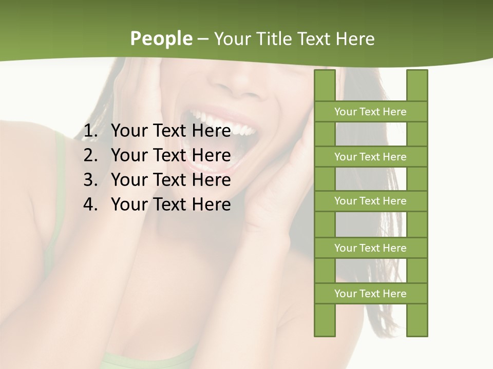 Casual Amazed Shock PowerPoint Template