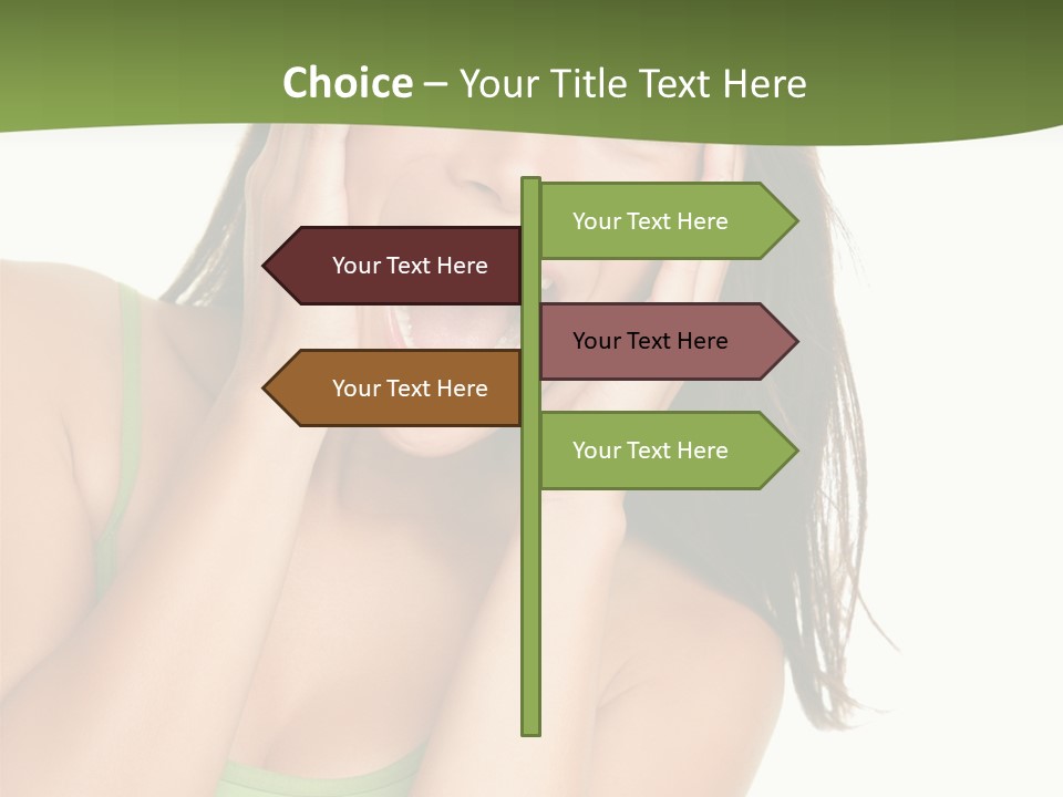 Casual Amazed Shock PowerPoint Template