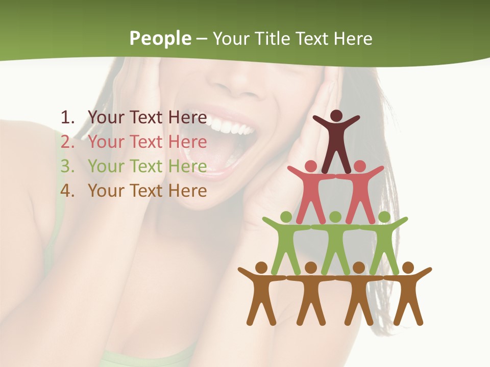 Casual Amazed Shock PowerPoint Template