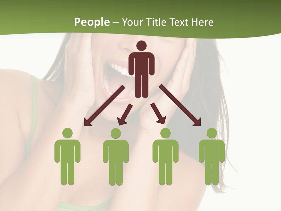 Casual Amazed Shock PowerPoint Template