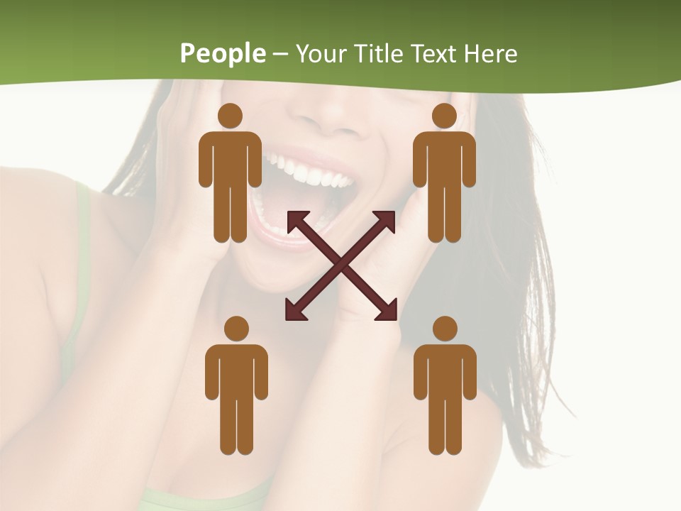 Casual Amazed Shock PowerPoint Template