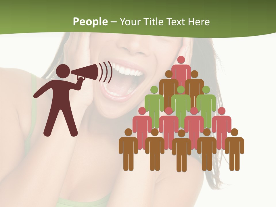 Casual Amazed Shock PowerPoint Template