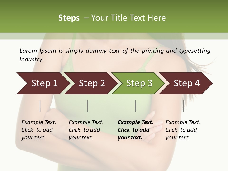 Indoors Race Beautiful PowerPoint Template