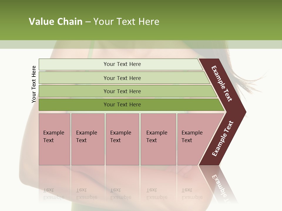 Indoors Race Beautiful PowerPoint Template