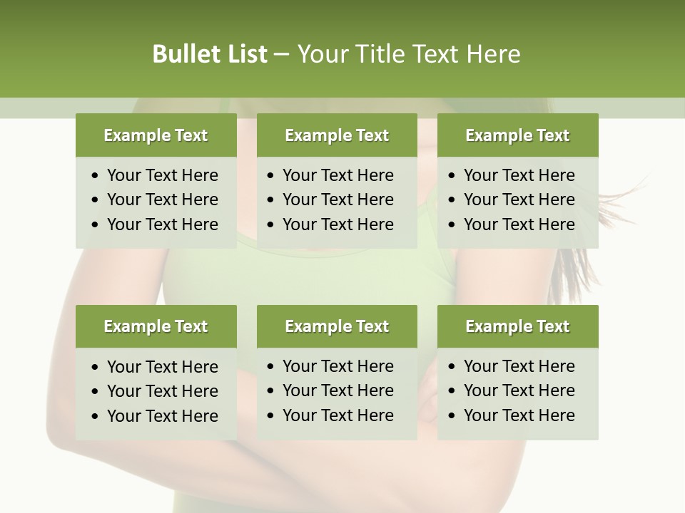 Indoors Race Beautiful PowerPoint Template